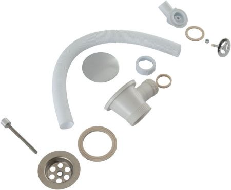 Раковина из искусственного камня Aquanet Электра 00326514 90х50 полувстраиваемая цвет белый 1 отверстие под смеситель