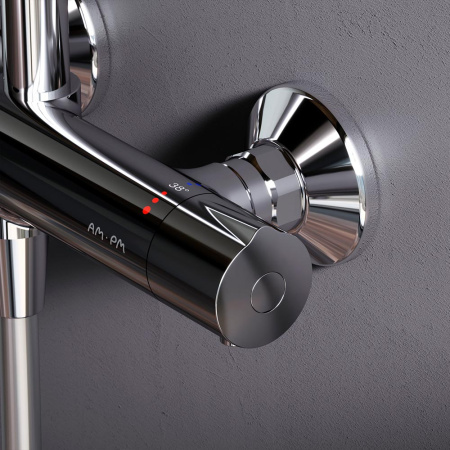 Душевая стойка Am.Pm Like F0780464 настенная цвет хром с термостатом