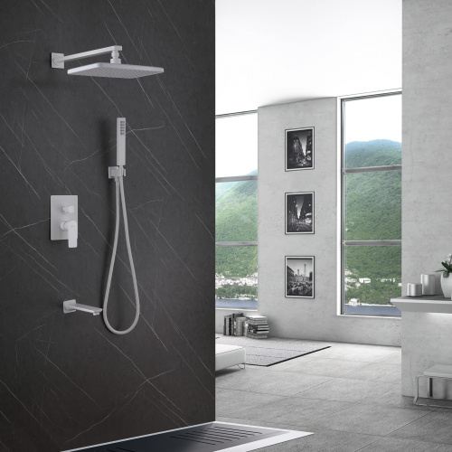 Душевая система ABBER AF8017FW встраиваемая в стену - фото 2