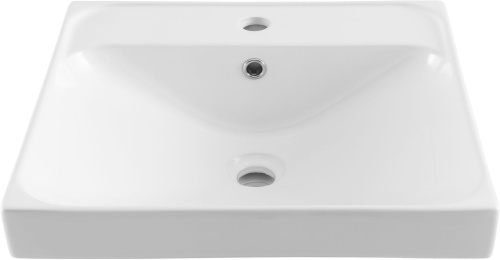 Раковина Aquanet Flash 00333265 полувстраиваемая цвет белый - фото 4