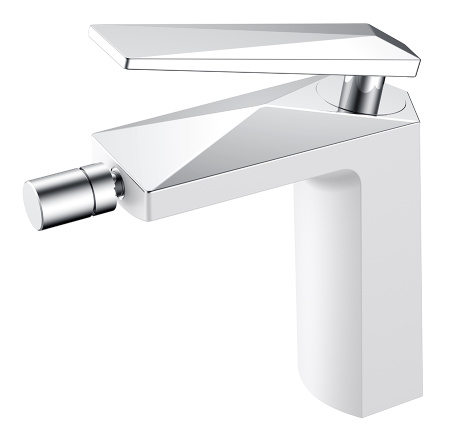 Смеситель Boheme Venturo 376-W на биде белый глянцевый