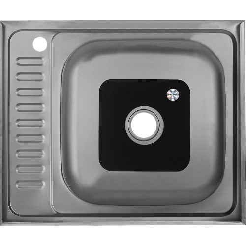 Кухонная мойка Melana 127 t L (*20) 50x60 цвет хром - фото 3