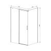 Душевой уголок Vincea Dice VSR-4D1012CL 120х100 стекло прозрачное профиль хром без поддона