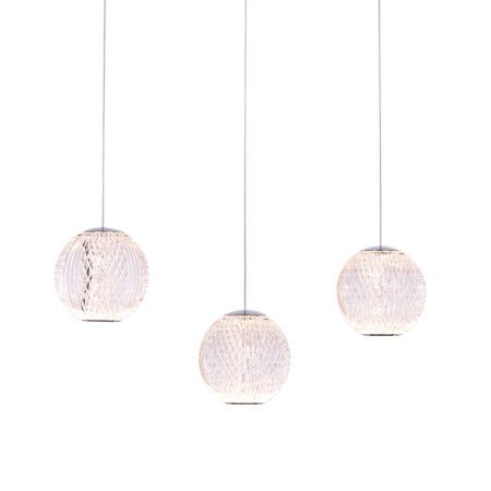 Светильник подвесной Delight Collection Elliot Diamante (Еллиот Диаманте) MD20001012-3B chrome