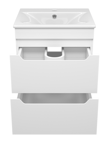 Тумба под раковину Misty Бриз П-Бри-09050-012Я 49х45х53 подвесная - фото 3