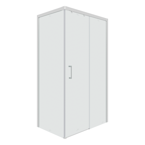 Душевой уголок Cerutti SPA VITO110-R 110х80 стекло прозрачное профиль хром глянцевый
