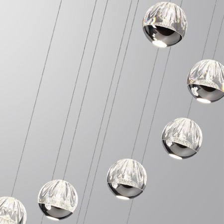 Люстра каскадная Odeon Light L-vision (Л-висион) 5100/60L