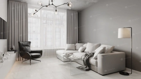 Кварцвиниловая плитка Alpine Floor Light Stone ECO-15-7 Брайс толщина 0.25 см 43 класс 608х303