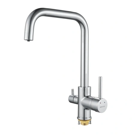 Смеситель для кухни Shevanik S228 на мойку хром