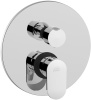 Смеситель для ванны Paffoni Candy CA018CR встраиваемый в стену хром