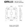 Радиовыключатель двухклавишный Citilux Смарт CLR4W