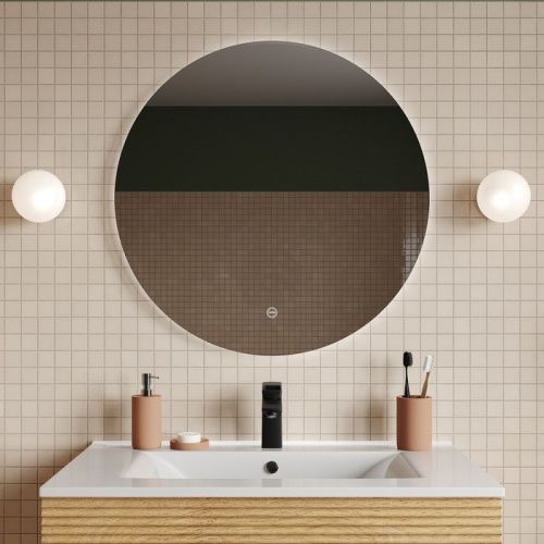 Зеркало с подсветкой IDDIS Bild BIL8000i98 80х80 цвет белый - фото 2