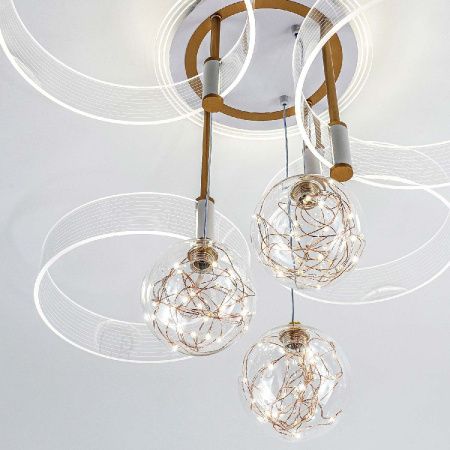 Люстра потолочная LED4U L1040-750 WT