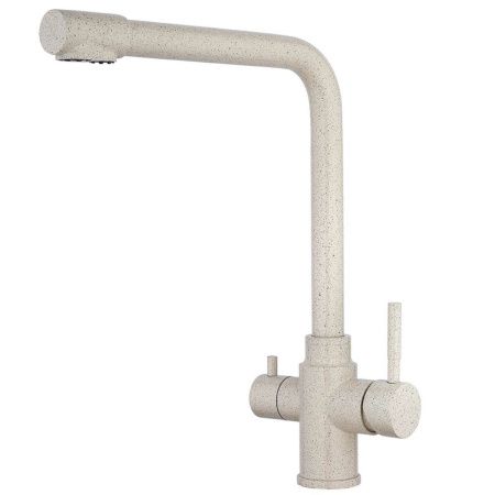 Смеситель для кухни Fashun A54309-8 на мойку бежевый