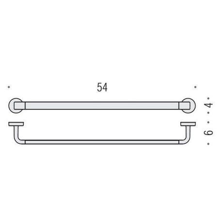 Полотенцедержатель Colombo Nordic B5210.CR