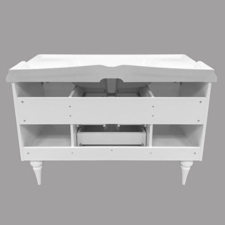 Тумба с раковиной Comforty Монако 00003132224CF 120х50 напольная цвет белый