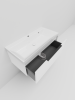 Тумба с раковиной La Fenice SIMPLA NFNC-01-SIM-B-100-3-100 100х50 подвесная цвет белый