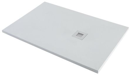 Душевой поддон из искусственного камня Allen Brau Priority 8.31008-21 140х80 белый без каркаса