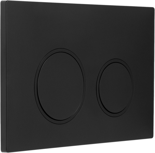 Клавиша смыва механическая Logan AQ AQ-02MB цвет черный матовый - фото 3