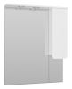 Зеркало-шкаф Misty Чегет П-Чег-02085-01П 80х100 подвесной цвет белый