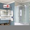 Душевая кабина AvaCan EM EM5912LN 120х90 асимметричная без крыши ориентация левая
