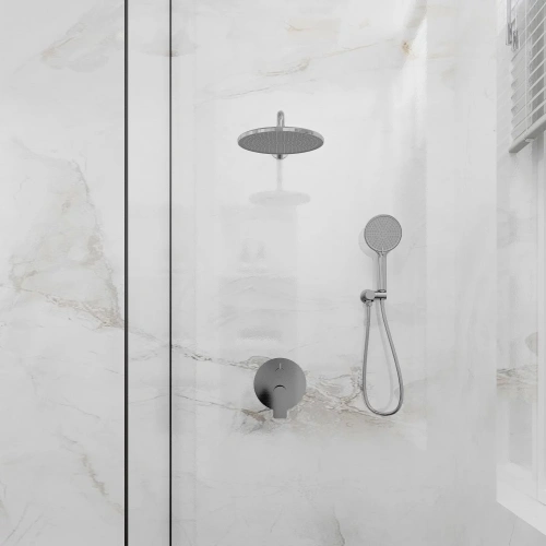 Душевая система Veconi LICATA LI-400-C-C4 встраиваемая в стену - фото 2