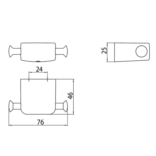 Крючок Emco Trend 0278 001 00 - фото 2