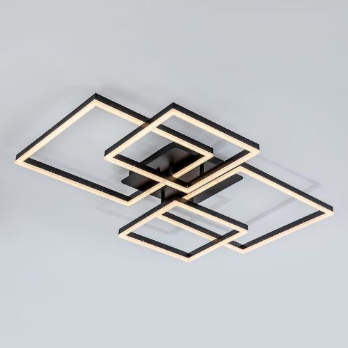 Люстра потолочная LED4U L11060-4 BK - фото 3