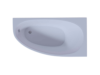 Ванна акриловая Aquatek Дива DIV150-0000002 150х90 пристенная асимметричная без каркаса без ручек Ванна акриловая Aquatek Дива DIV150-0000002 150х90 пристенная асимметричная без каркаса без ручек