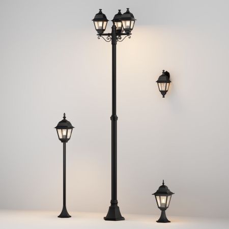 Парковый светильник Maytoni Outdoor Abbey Road O004FL-01B