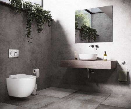 Унитаз подвесной Ceramica Nova MIA CN1805 белый с сиденьем микролифт безободковый душевой смыв