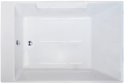 Ванна акриловая Royal Bath TRIUMPH RB665100K 180х120 пристенная прямоугольная
