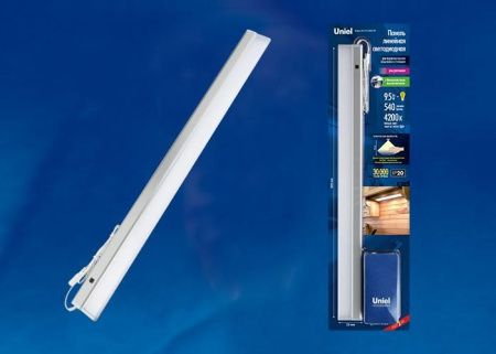 Светильник мебельный Uniel Uli (Ули) ULI-F41-5,5W/4200K/DIM Sensor IP20 Silver