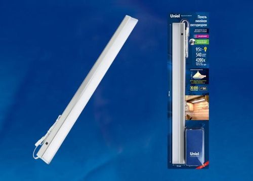 Светильник мебельный Uniel Uli (Ули) ULI-F41-5,5W/4200K/DIM Sensor IP20 Silver - фото 2