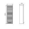 Шкаф Comforty Касабланка 00-00020084CF 30х80 подвесной цвет серый