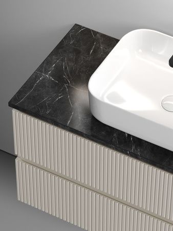 Тумба под раковину Sancos SNOB T SNT100CE 100х40 подвесная цвет бежевый