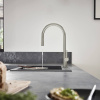 Смеситель для кухни Hansgrohe Talis M54 72800800 на мойку вороненая сталь