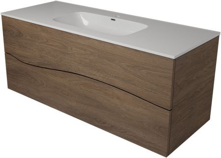 Тумба под раковину Allen Brau Glority 1.35003.NW 120х50 подвесная цвет коричневый