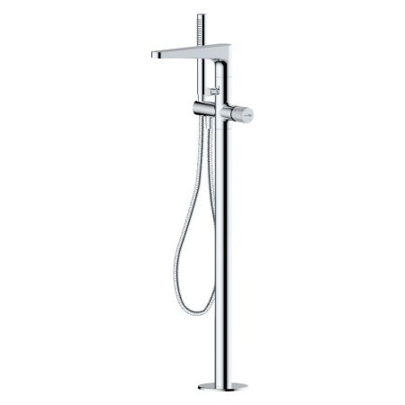 Смеситель для ванны и душа Wasserkraft Mosel 4600 4621 напольный хром