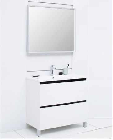 Зеркало с подсветкой De Aqua Алюминиум AF501900S 90х80 подвесное