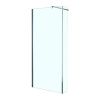 Душевая перегородка Loranto CS-L801 100 100х195 стекло прозрачное профиль хром