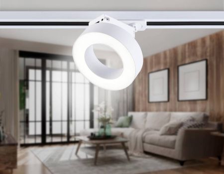 Трековый однофазный светильник Ambrella Light Track System (Трацк Сыстем) GL6866