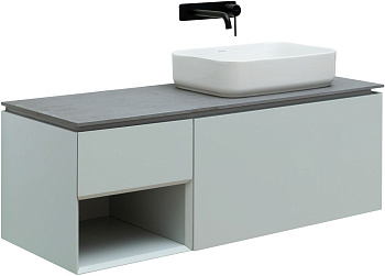 Тумба под раковину Allen Brau Infinity 1.21008.PWM 119х46х41 подвесная цвет зеленый