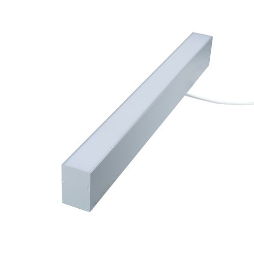 Линейный подвесной светильник Uniel ULO-K10D 60W/5000K/L120/H IP40 SILVER - фото 2