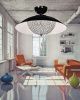 Светильник потолочный Lumina Deco Mezzaluna (Меззалуна) LDC 1578-5 BK