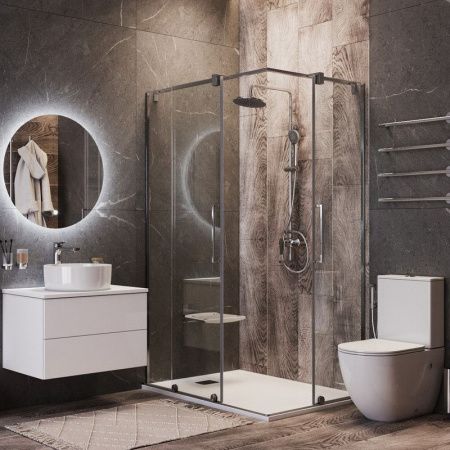 Унитаз напольный с бачком Bond Oval F01-00 белый с сиденьем безободковый душевой смыв