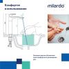 Смеситель Milardo Rora RORGM01M01 на столешницу графит
