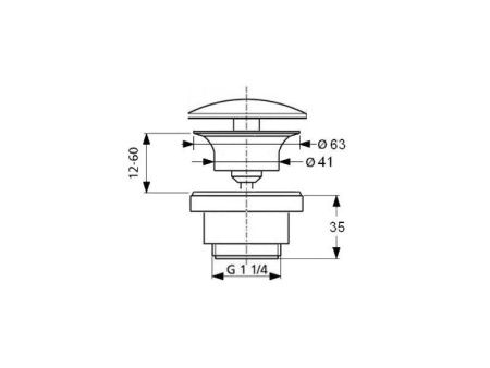 Слив автоматический Scarabeo 10010/C/CR