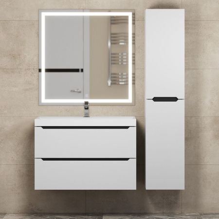 Тумба под раковину Uperwood Tanos 2930205142 80х50 подвесная цвет белый
