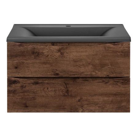 Тумба под раковину Vincea Mia VMC-2MA750RW 70х50 подвесная цвет коричневый